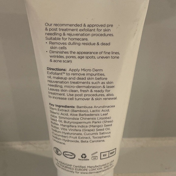 Dp DERMACEUTICALS Micro Derm Exfoliant With Hylafuse 2 Oz - Picture 4 of 5